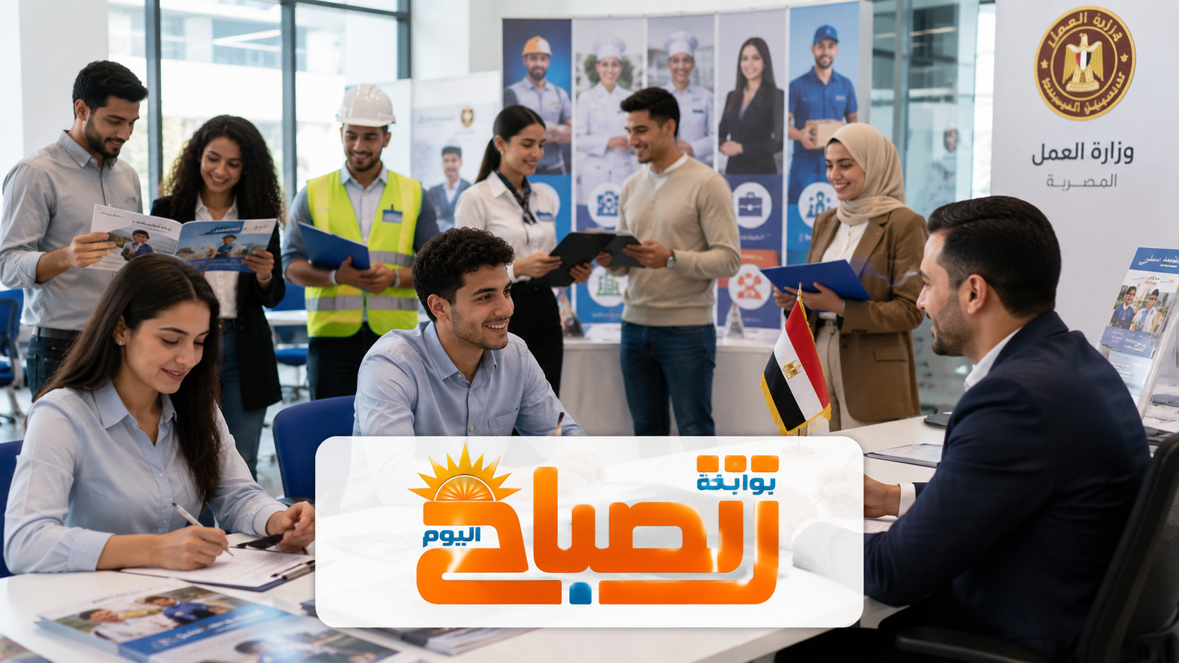 وزارة العمل تعلن 3032 وظيفة جديدة في 9 محافظات مصرية